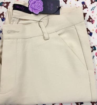 DressBetty - Slim Straight Trousers Women's Pants All Match Casual Spring Legging Pants Plus Size S-4XL Ankle-Length Pants