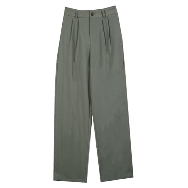 DressBetty - Spring New Office Lady High Quality Elegant Casual Fashion Wide Leg Women Female Pants Hot Sales