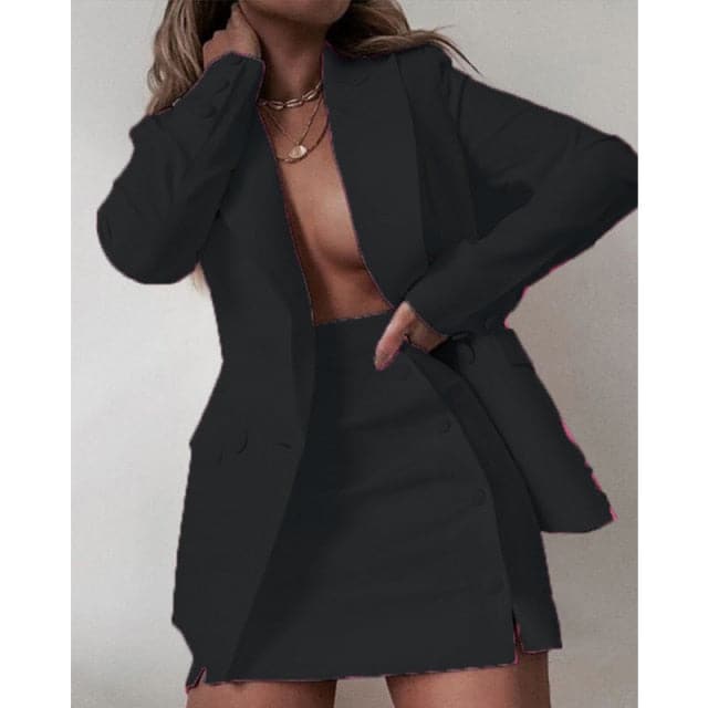 DressBetty - Fashion Women Streetwear Candy Colour Coat + Shorts Set