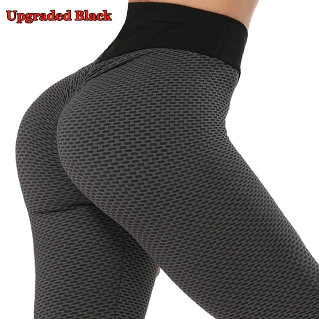 DressBetty - Women Textured Scrunch Butt Legging Fitness Sport Leggins