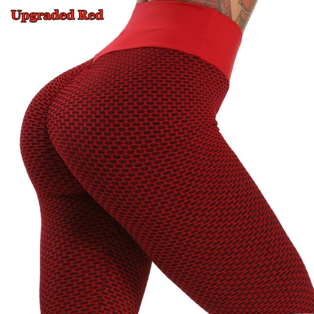 DressBetty - Women Textured Scrunch Butt Legging Fitness Sport Leggins