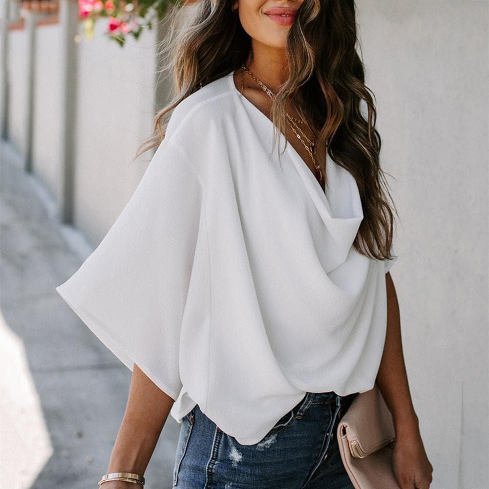 DressBetty - Women Fashion V Neck T-shirter