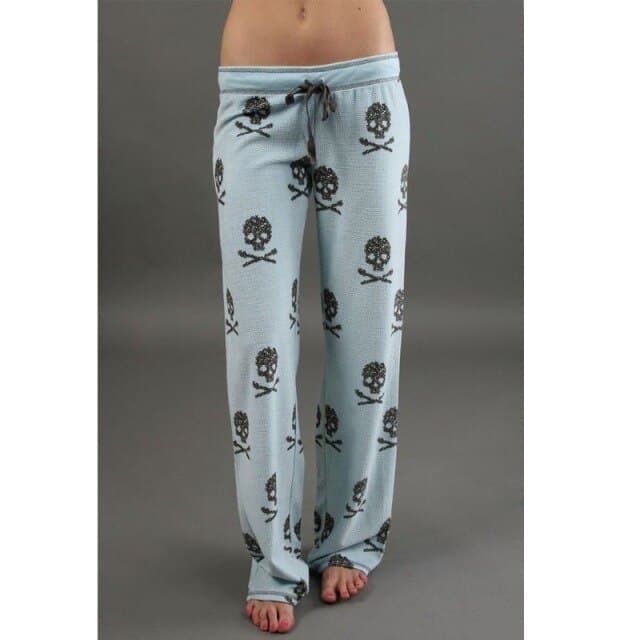 DressBetty - Women's Skull Printed Bread Pants