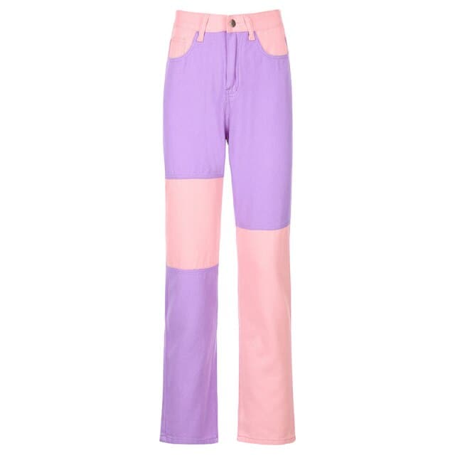 DressBetty - Women Fashion Summer Trousers Jeans Ladies Casual Wild Straight Slim Casual Long Pants For Spring Autumn Pantalon