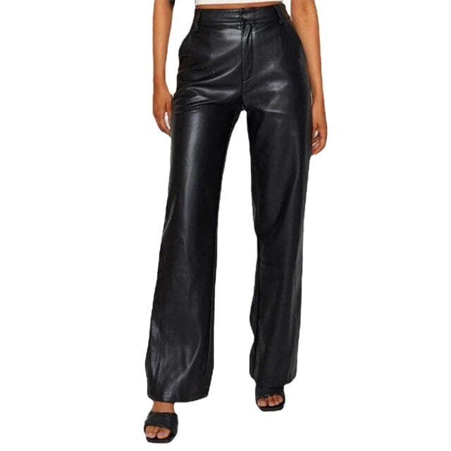 DressBetty - Fashion Pu Faux Leather Pants Women Leggings
