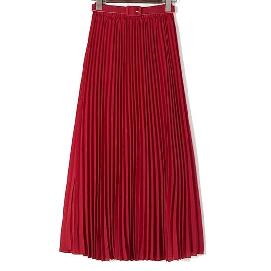 DressBetty - Womens High Waist Bohemian Pleated Maxi Skirts