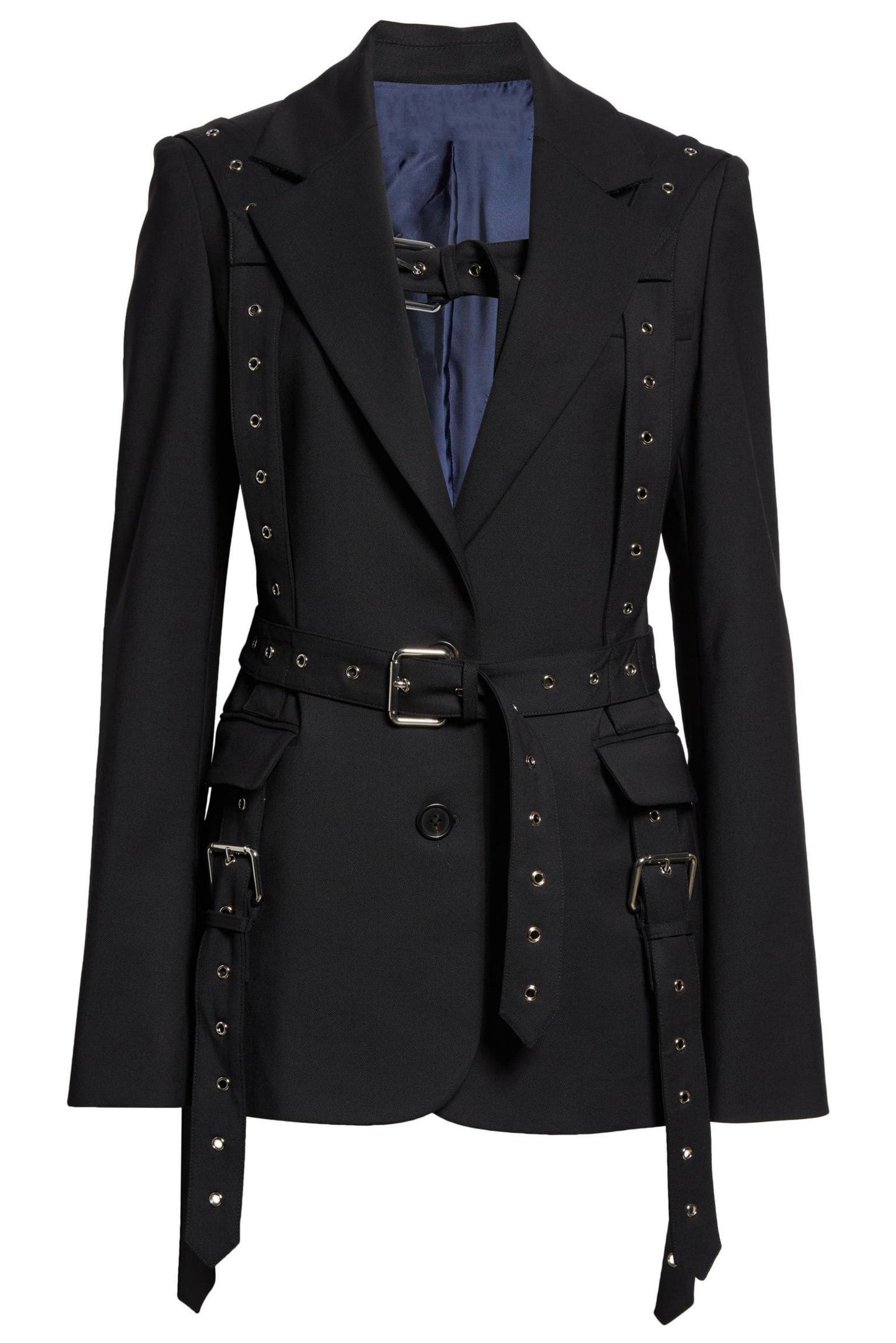Kimora Belt Embellished Blazer