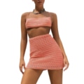 DressBetty - Summer Women Spaghetti Straps Hollow Out Short Dresses Party Beach Vestidos