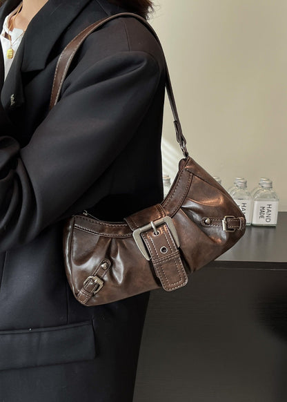 Marlette - Vintage Buckle Shoulder Bag