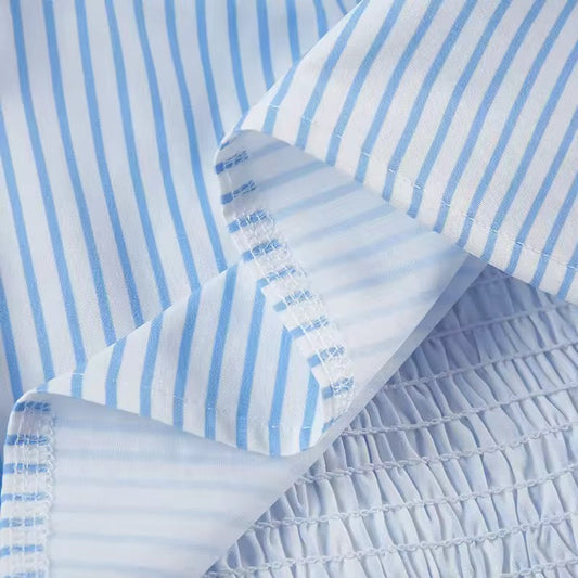 Blue Amalfi Stripe Set