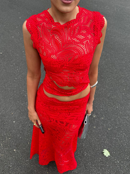 Roselle | Lace Hibiscus Set
