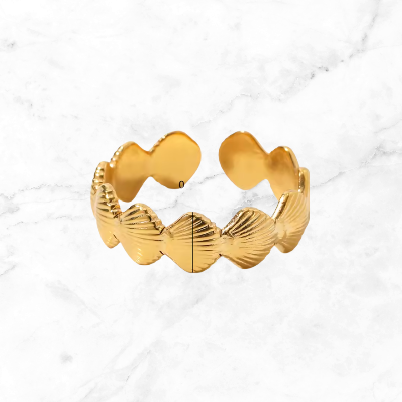 Noir Gold Power Rings