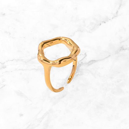 Noir Gold Power Rings