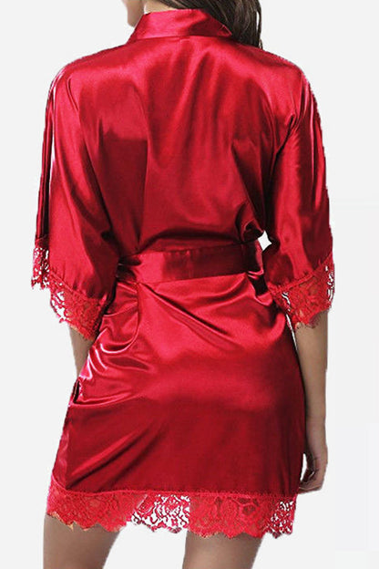 Sexy Fashion Loose Lace Nightdress(3 Colors)