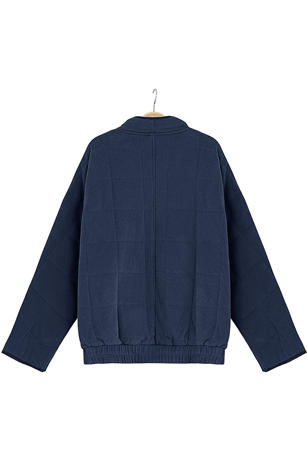Casual Solid Pocket Zipper Mandarin Collar Outerwear(11 Colors)