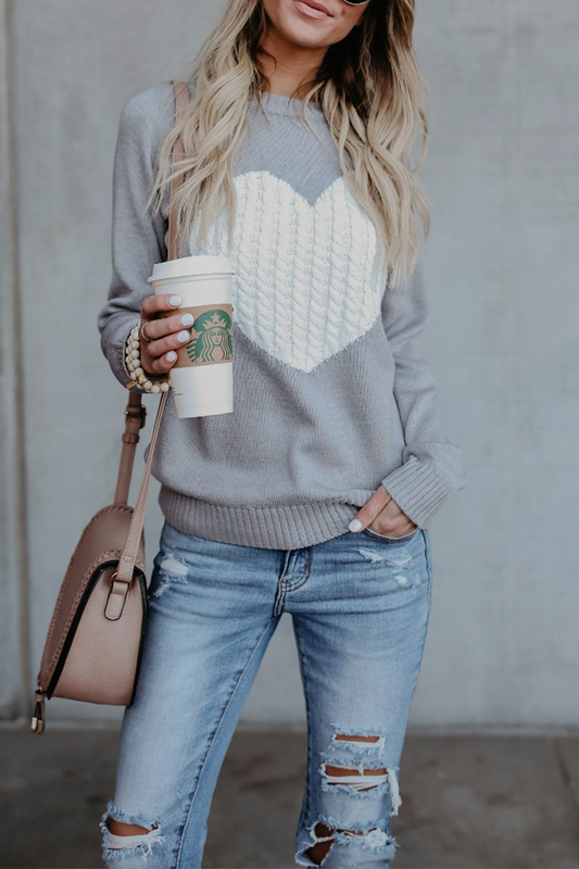 Casual Patchwork O Neck Tops(6 Colors)