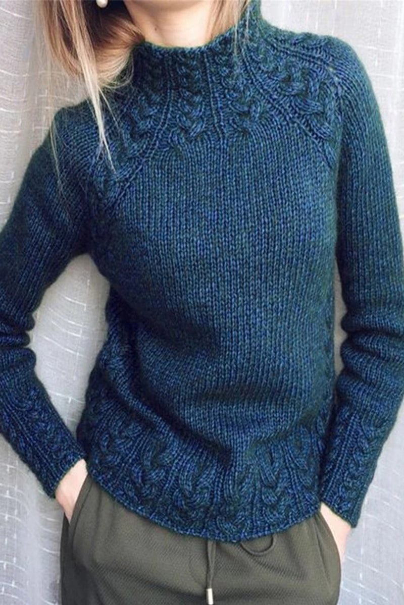 Casual Half A Turtleneck Sweaters(6 Colors)