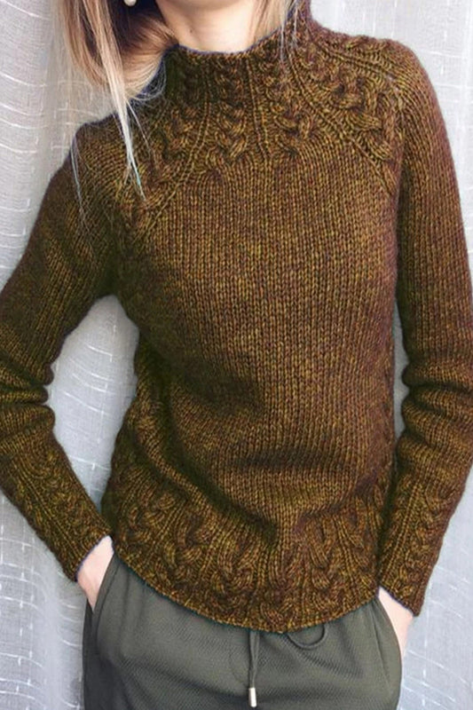 Casual Half A Turtleneck Sweaters(6 Colors)