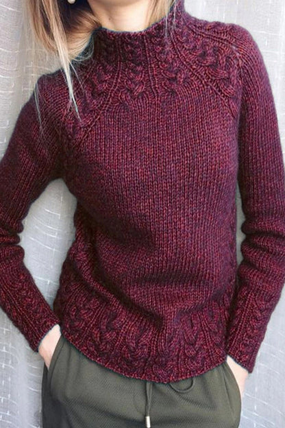 Casual Half A Turtleneck Sweaters(6 Colors)