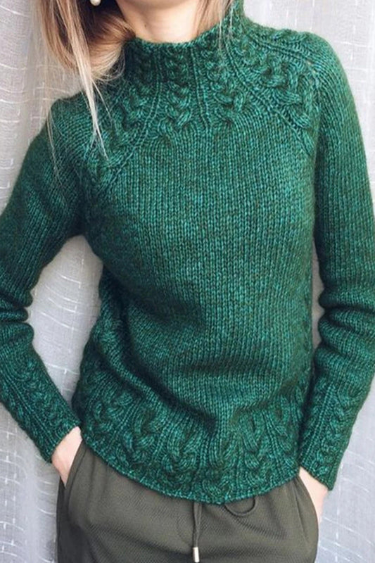 Casual Half A Turtleneck Sweaters(6 Colors)