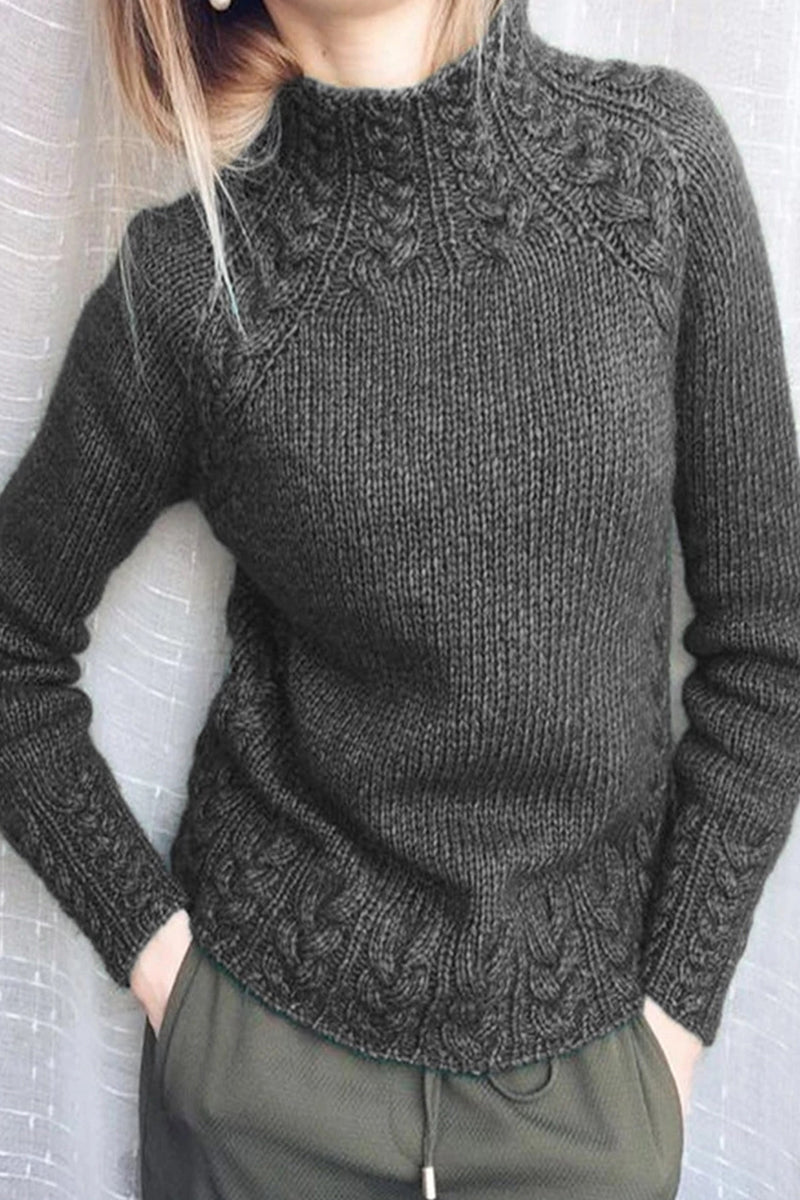 Casual Half A Turtleneck Sweaters(6 Colors)