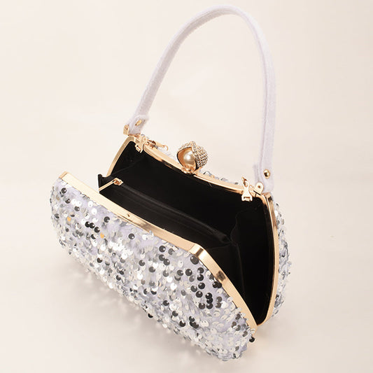 Formal Patchwork Sequins Bags(5 Colors)