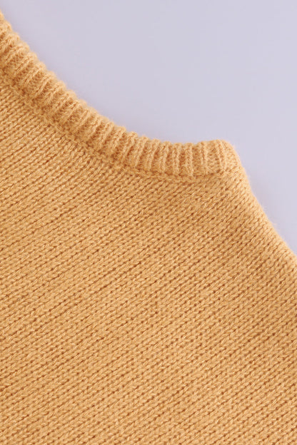 Work British Style Solid Patchwork Turtleneck Tops