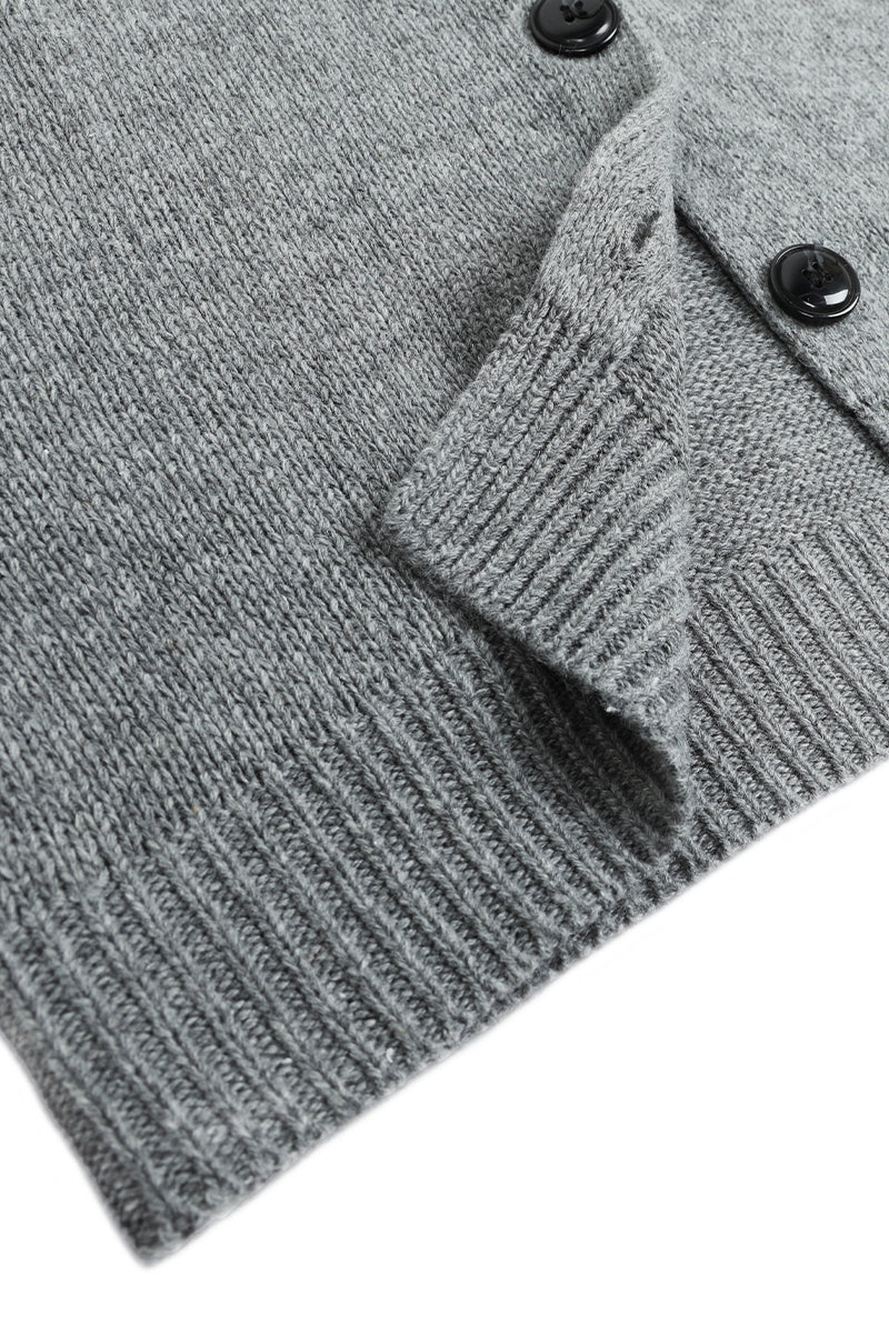 Casual Solid Buttons Hooded Collar Cardigans(8 Colors)