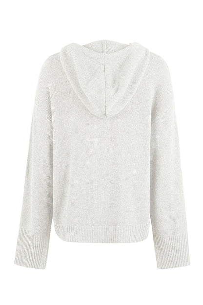 Casual Solid Buttons Hooded Collar Cardigans(8 Colors)