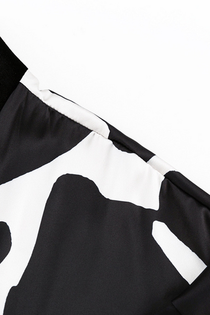 Casual Living Geometric Print Bandage Sleepwear