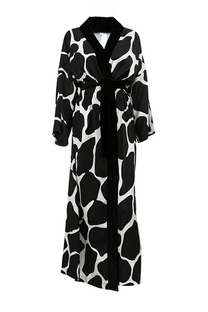 Casual Living Geometric Print Bandage Sleepwear