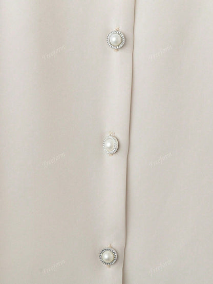 Plus Size V Neck Blouse Loose Casual Elegant Chic Daily Wear