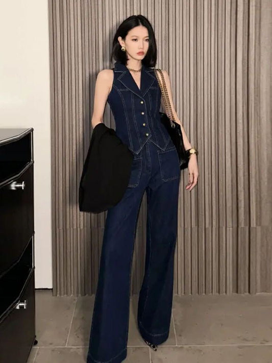 Katseye Ad Girl Denim Set