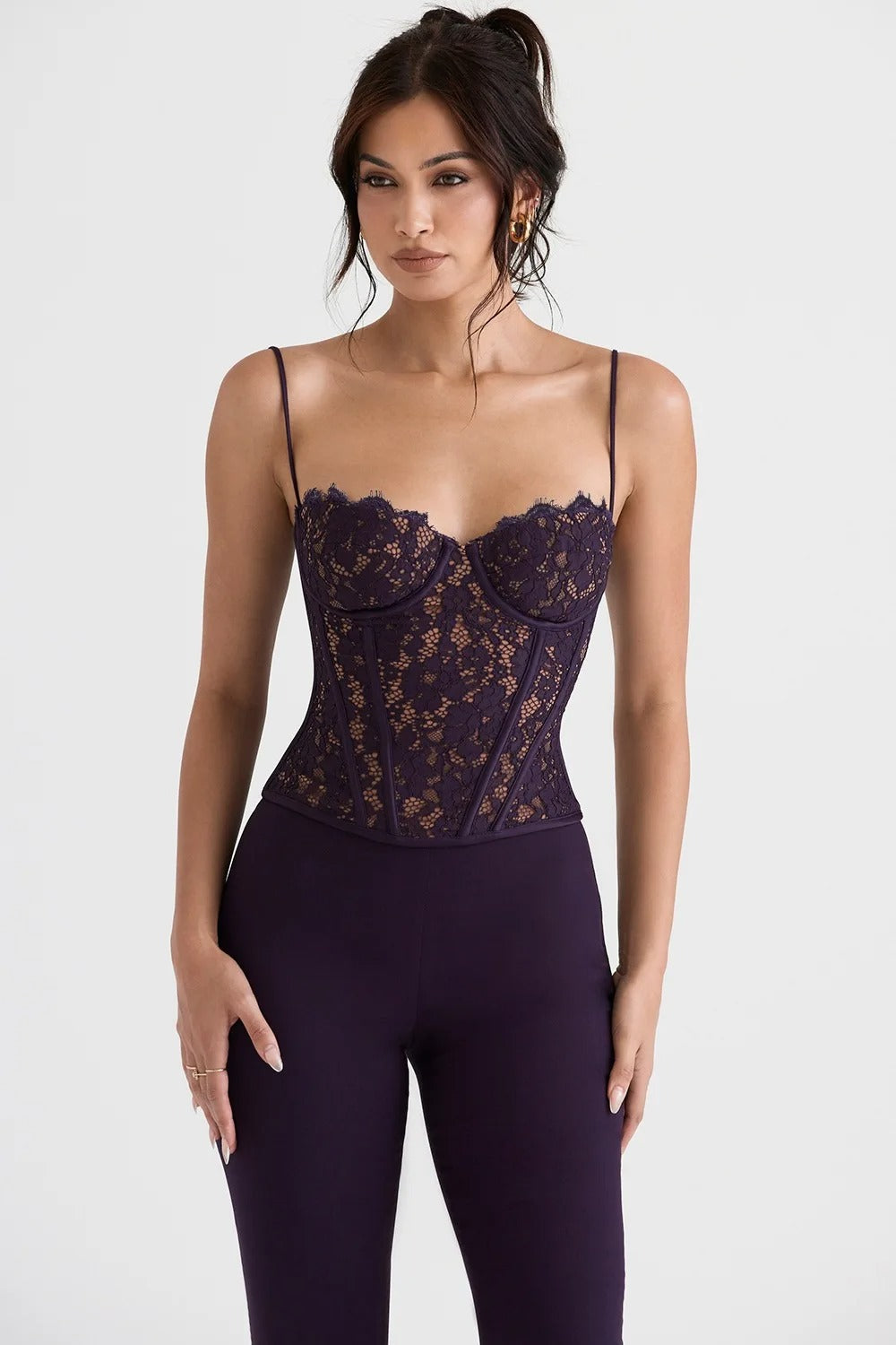 Saturnine Lace Bustier Cami