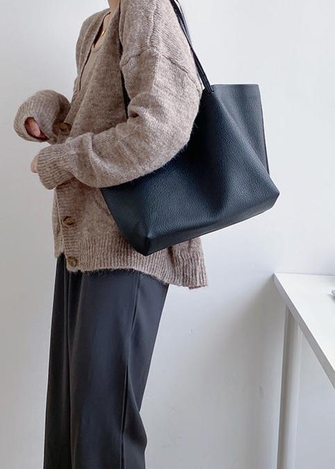 Simple-Leather-Tote-Bag