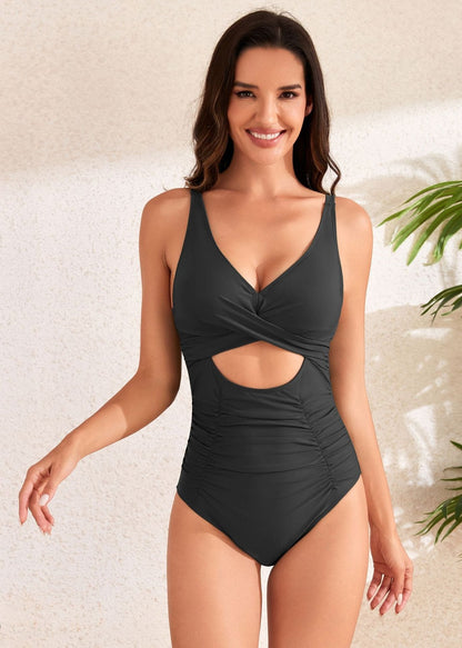 Oasis Twist Cutout One-Piece