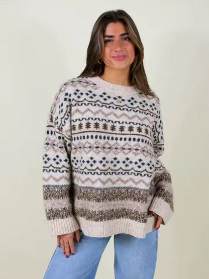 Cozy Comfort Fair Isle Sweater