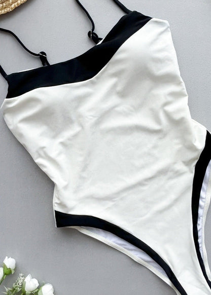 Contour Edge One Piece Swimsuit – Sculpted Fit Minimal Design