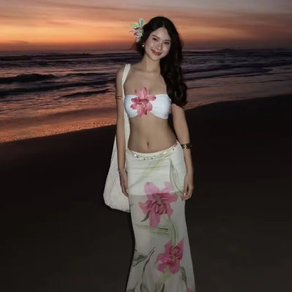 Aloha Bloom Two-Piece Set