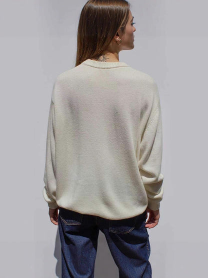 Car Girl Knit Sweater