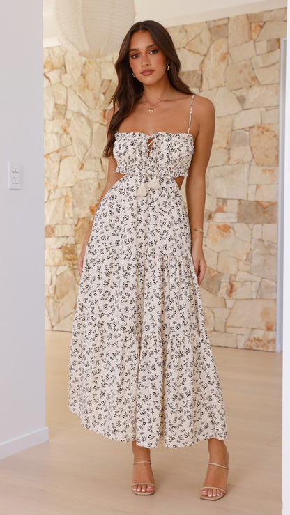 Soleia - Tiered Maxi Dress