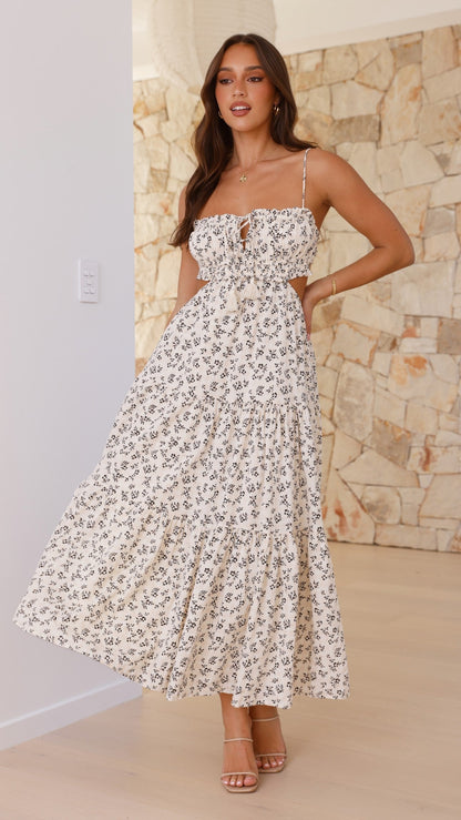 Soleia - Tiered Maxi Dress