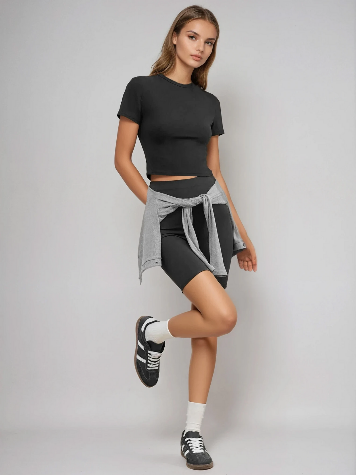 Timeless Style Fitted Tee