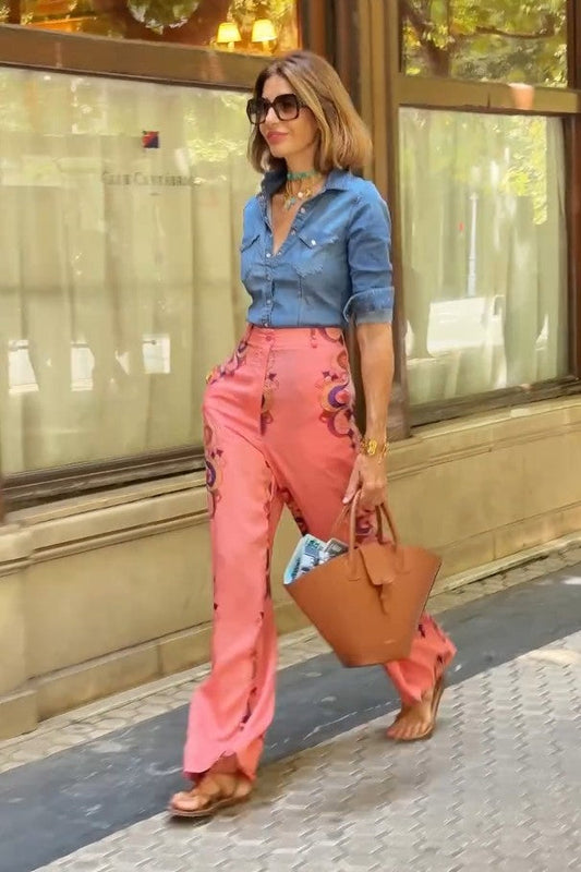 Bohemian Wide - Leg Pants