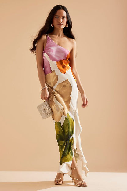 Aurelia - One-Shoulder Maxi Dress