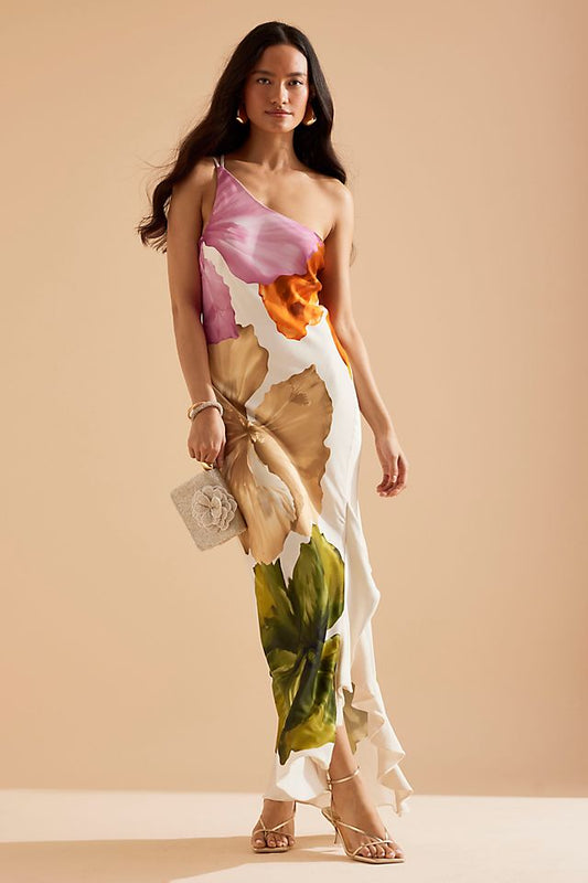 Aurelia - One-Shoulder Maxi Dress