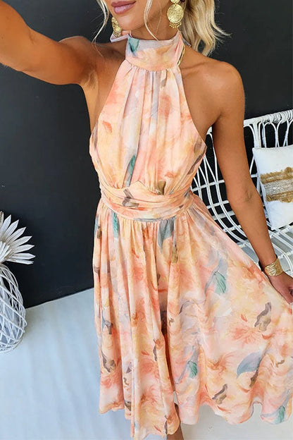 Halter | Mirage Maxi Dress