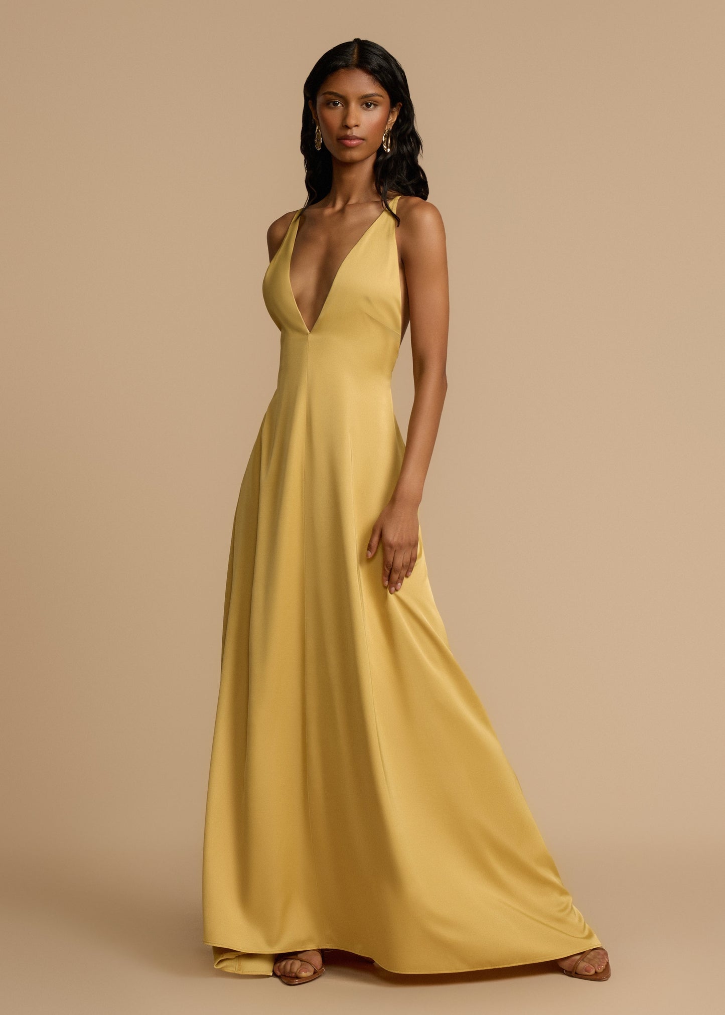 Nadine - Beaded Backless Maxi Dress