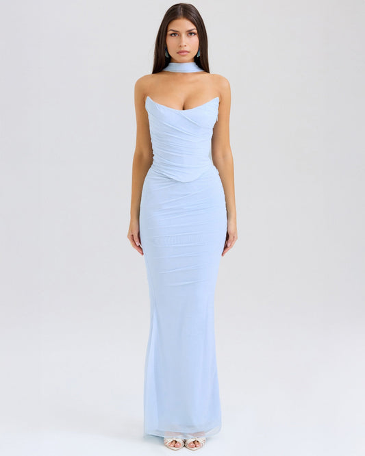 Amara | Corset Maxi Set