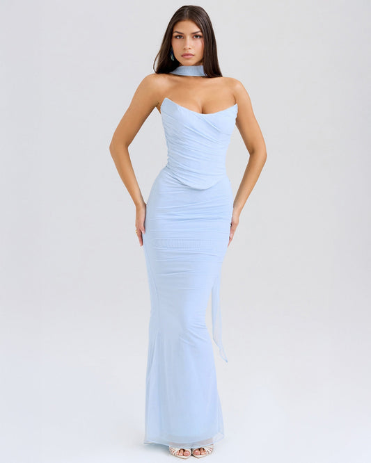Amara | Corset Maxi Set